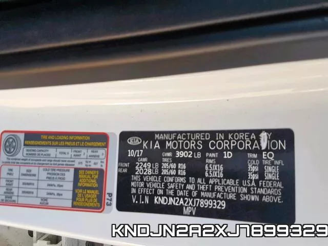 KNDJN2A2XJ7899329 фото 2
