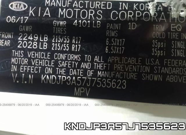 KNDJP3A57J7535623 фото 10