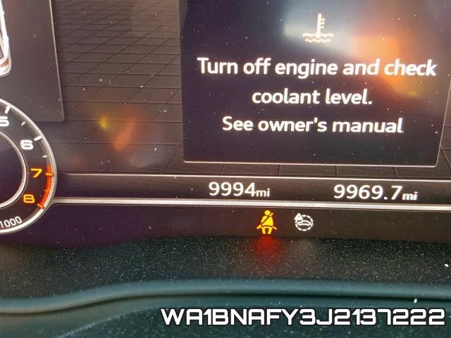 WA1BNAFY3J2137222 фото 9