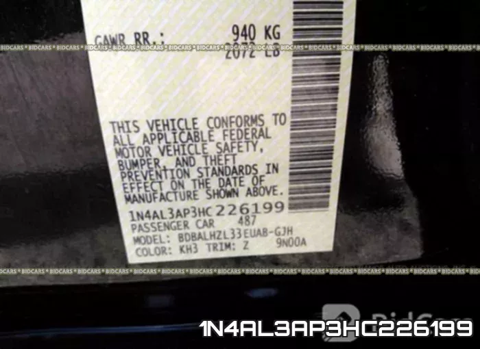 1N4AL3AP3HC226199 фото 10