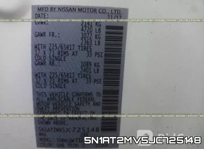 5N1AT2MV5JC725148 фото 10