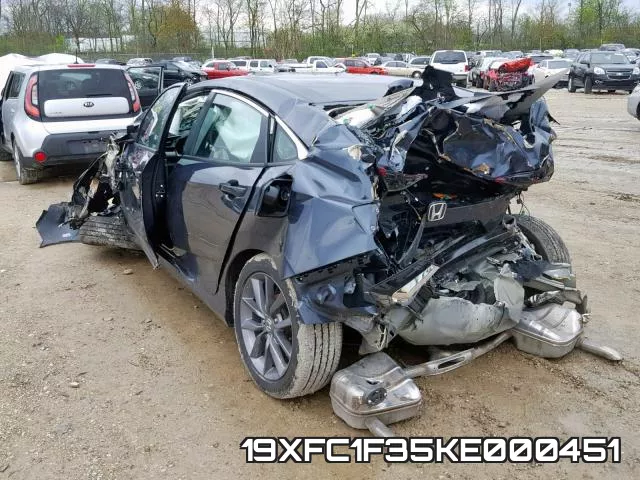 19XFC1F35KE000451 фото 4