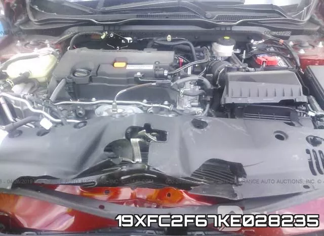 19XFC2F67KE028235 фото 2