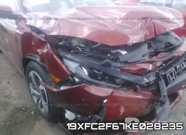 19XFC2F67KE028235 фото 7
