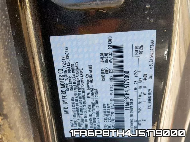 1FA6P8TH4J5179000 фото 2