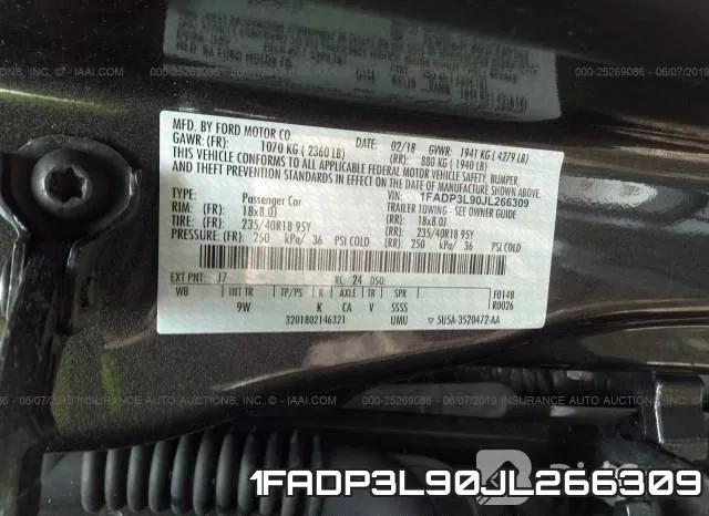 1FADP3L90JL266309 фото 10