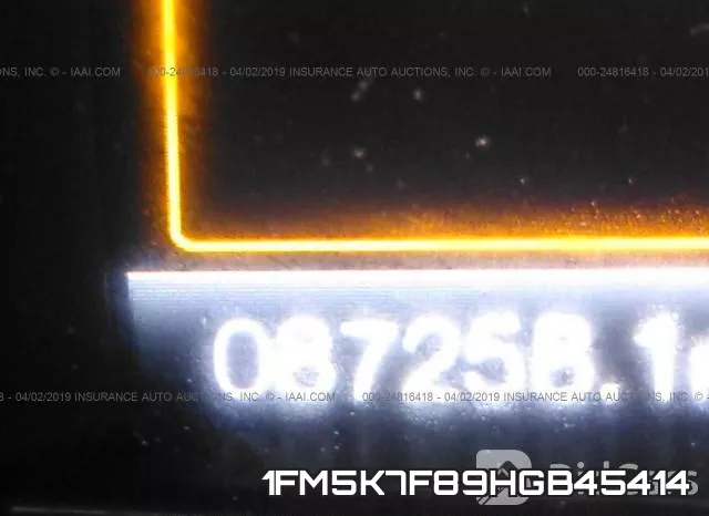1FM5K7F89HGB45414 фото 8