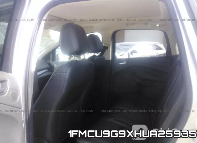 1FMCU9G9XHUA25935 фото 9