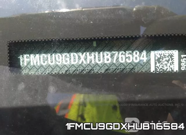 1FMCU9GDXHUB76584 фото 10