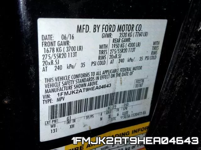 1FMJK2AT9HEA04643 фото 2