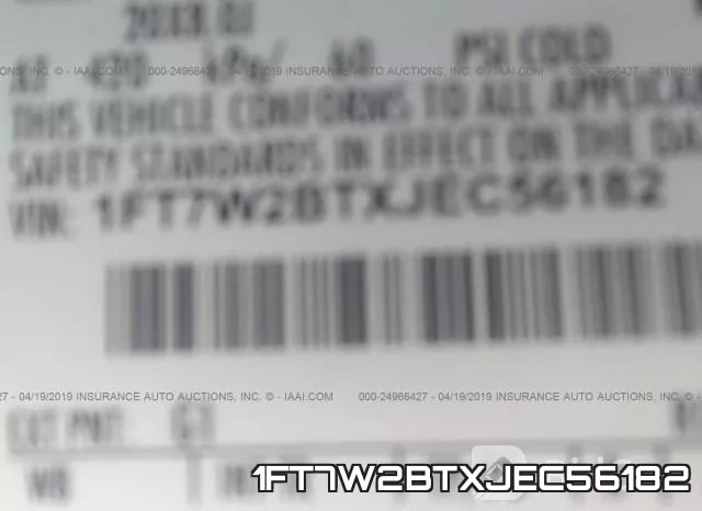 1FT7W2BTXJEC56182 фото 10
