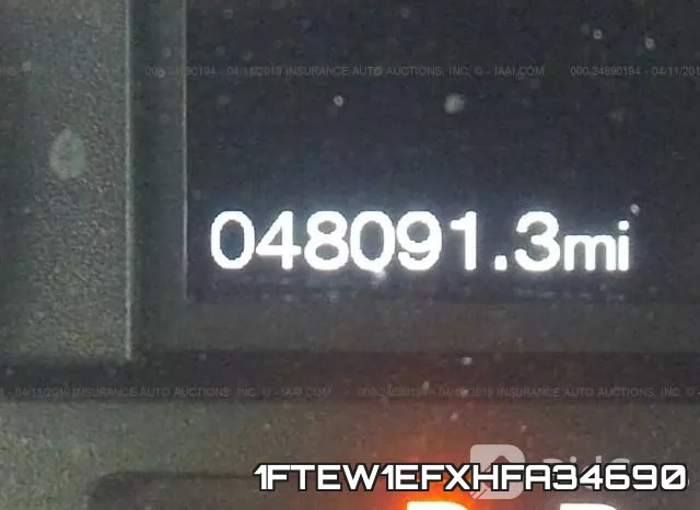 1FTEW1EFXHFA34690 фото 8