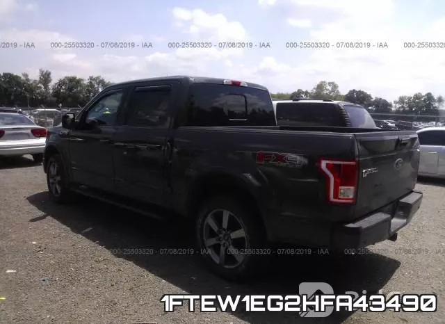 1FTEW1EG2HFA43490 фото 4