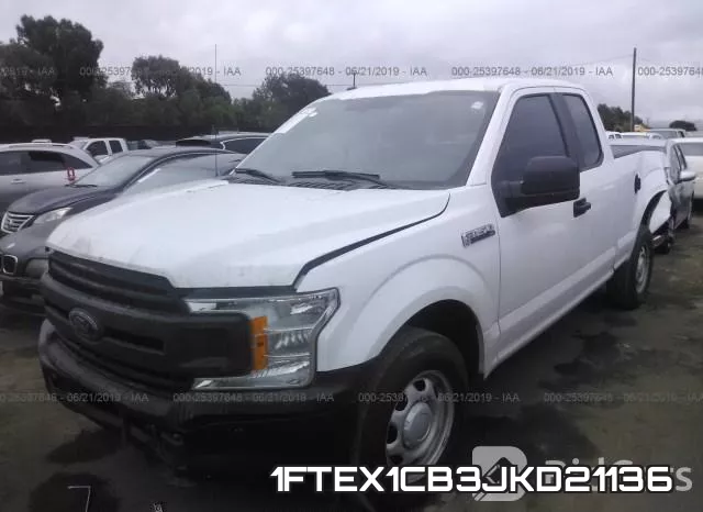 1FTEX1CB3JKD21136 фото 3