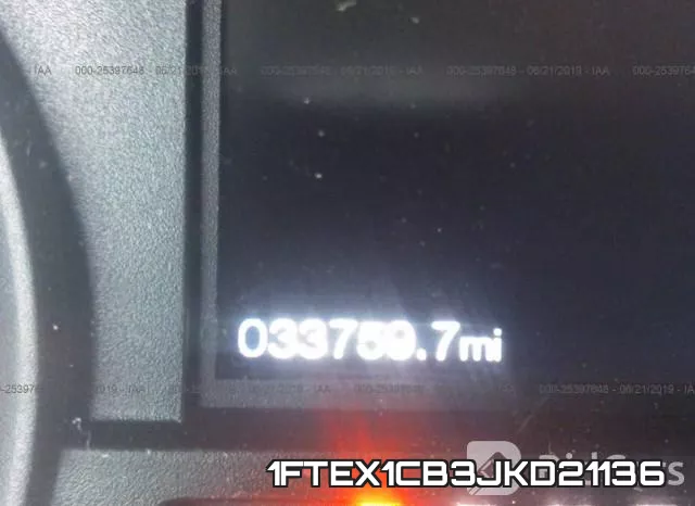 1FTEX1CB3JKD21136 фото 8