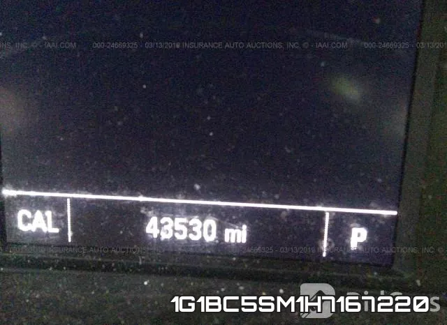 1G1BC5SM1H7167220 фото 8
