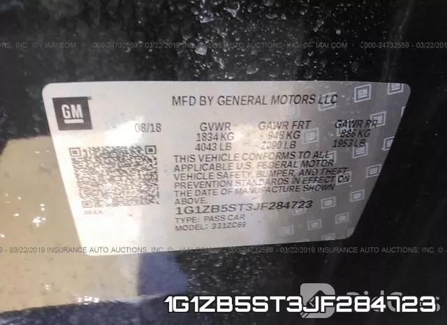 1G1ZB5ST3JF284723 фото 10