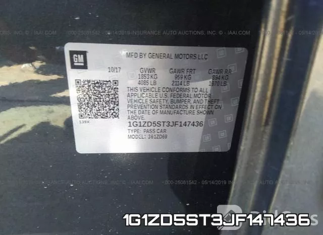 1G1ZD5ST3JF147436 фото 10