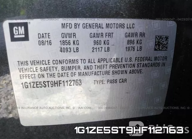 1G1ZE5ST9HF112763 фото 10