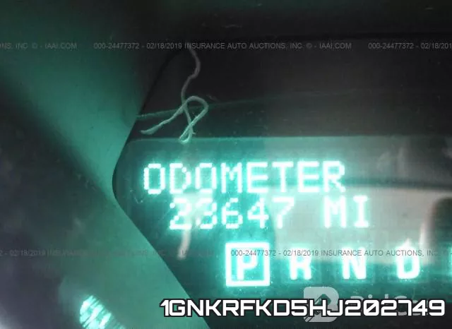 1GNKRFKD5HJ202749 фото 8