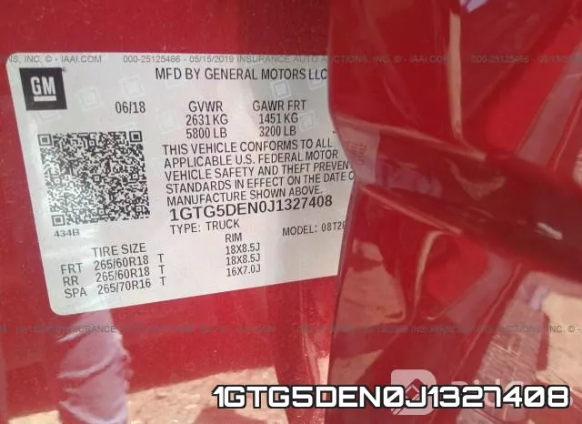 1GTG5DEN0J1327408 фото 10