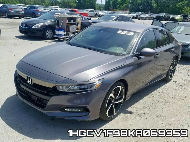 1HGCV1F38KA069359 фото 3