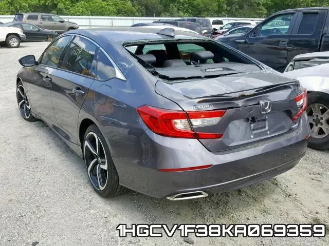 1HGCV1F38KA069359 фото 4