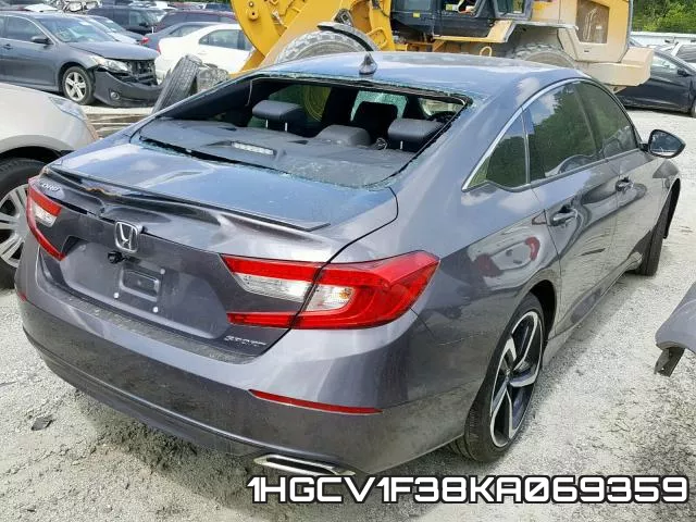 1HGCV1F38KA069359 фото 5