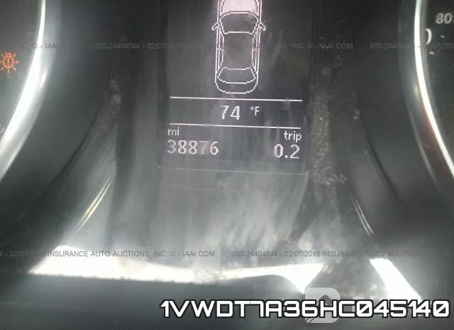 1VWDT7A36HC045140 фото 8