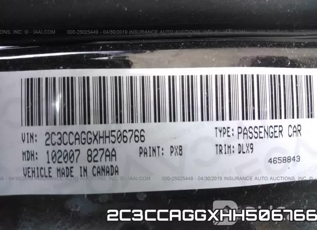2C3CCAGGXHH506766 фото 10