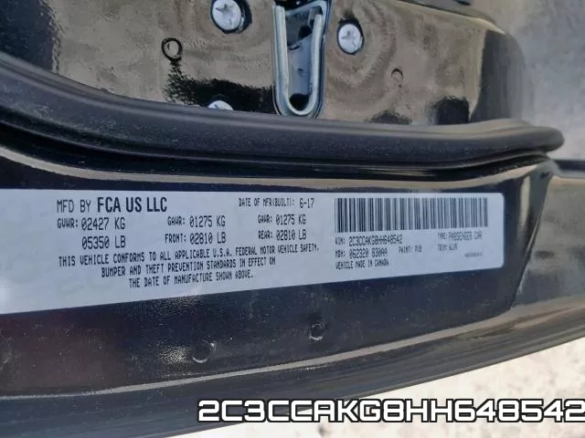 2C3CCAKG8HH648542 фото 2