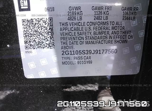 2G1105S39J9177560 фото 10