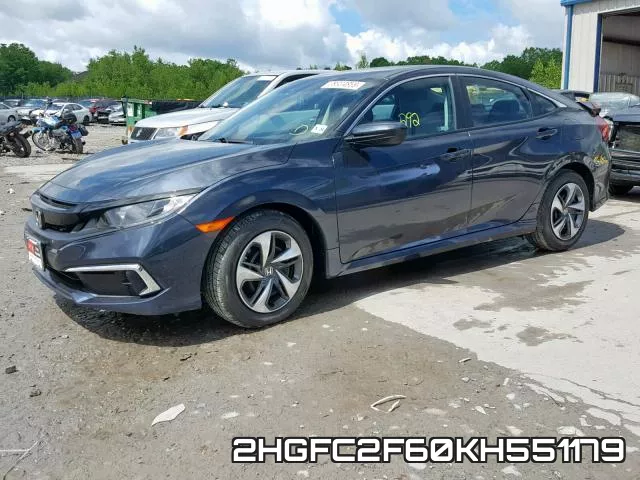 2HGFC2F60KH551179 фото 3