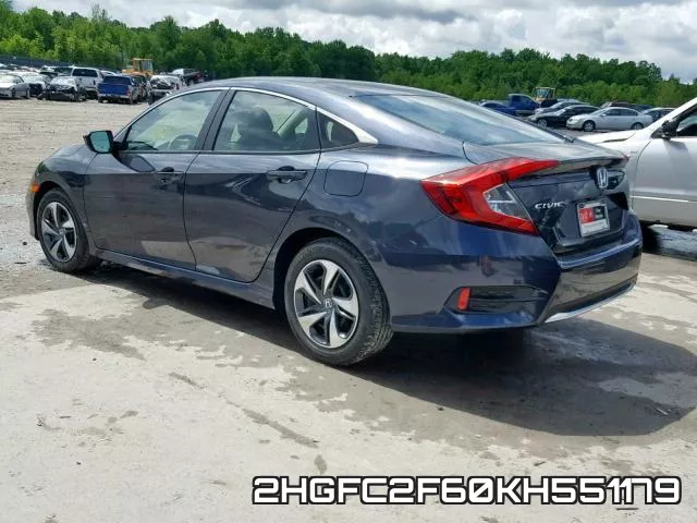 2HGFC2F60KH551179 фото 4