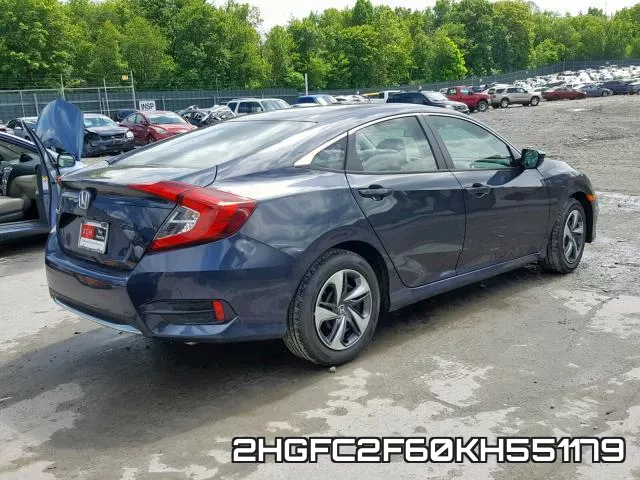 2HGFC2F60KH551179 фото 5