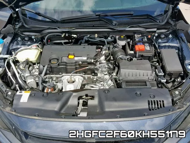 2HGFC2F60KH551179 фото 8