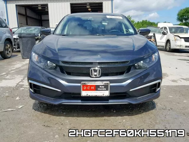 2HGFC2F60KH551179 фото 10