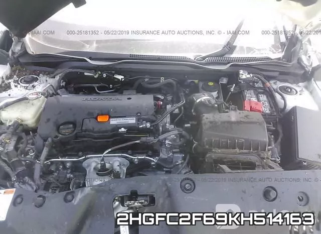 2HGFC2F69KH514163 фото 2