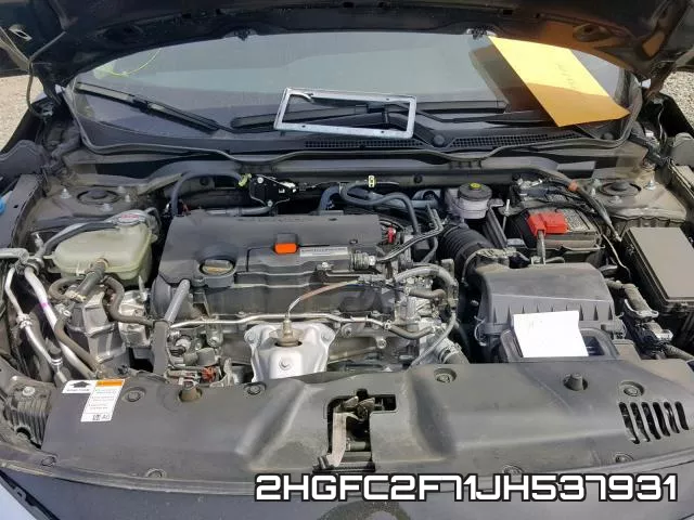 2HGFC2F71JH537931 фото 8
