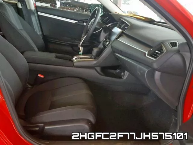 2HGFC2F77JH575101 фото 6