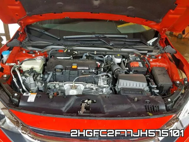 2HGFC2F77JH575101 фото 8
