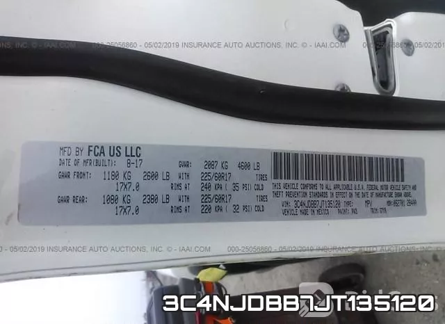 3C4NJDBB7JT135120 фото 10