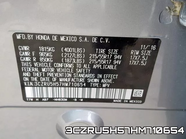 3CZRU5H57HM710654 фото 2