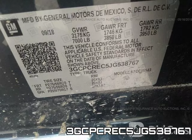 3GCPCREC5JG538767 фото 10