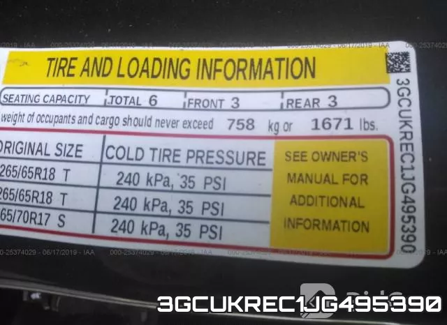 3GCUKREC1JG495390 фото 10