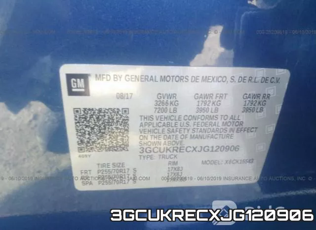 3GCUKRECXJG120906 фото 10