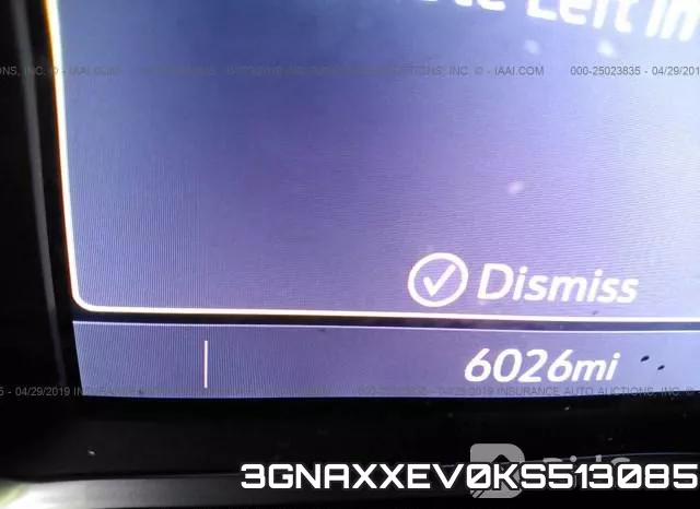 3GNAXXEV0KS513085 фото 8