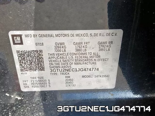3GTU2NEC1JG474774 фото 2