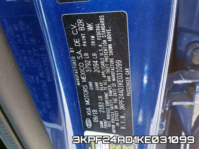 3KPF24AD1KE031099 фото 2