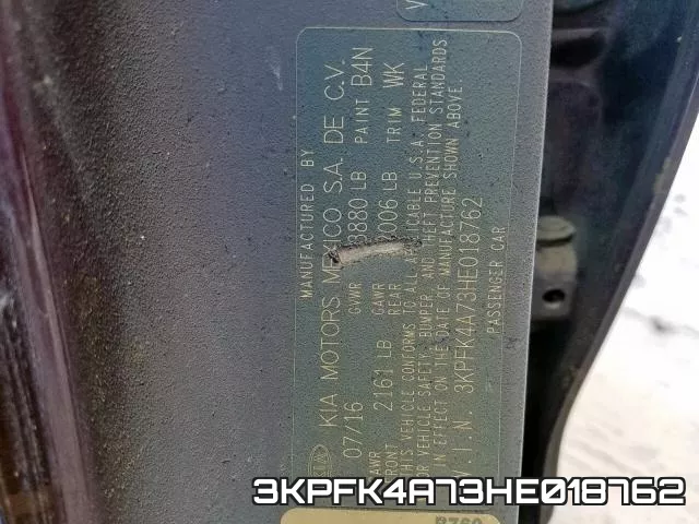 3KPFK4A73HE018762 фото 2